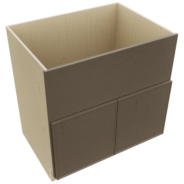 Fabuwood Echo Mocha FS33 Base Farm Sink Cabinet, Top View