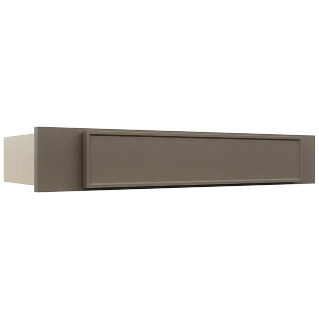 Fabuwood Echo Mocha KD30 Vanity Desk, Front View