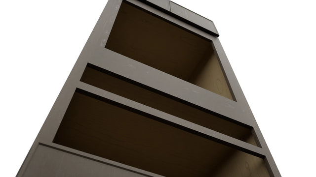 Fabuwood Echo Mocha OC3384D Tall Oven Cabinet Double, Detail View