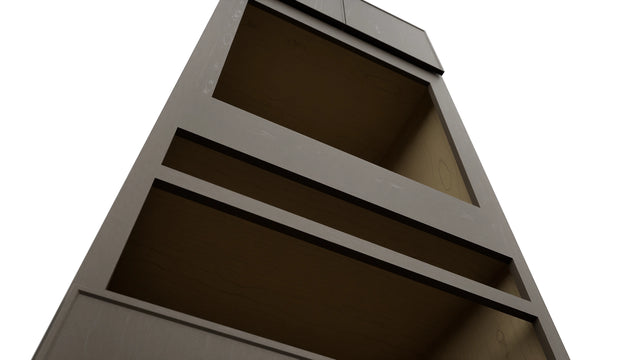 Fabuwood Echo Mocha OC3390D Tall Oven Cabinet Double, Detail View