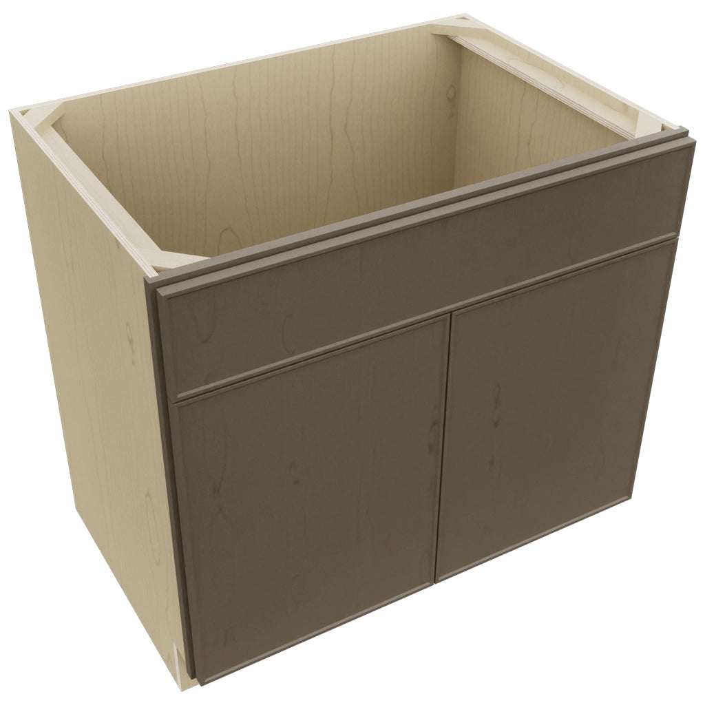 Fabuwood Echo Mocha SB36SDF Base Sink Cabinet, Top View