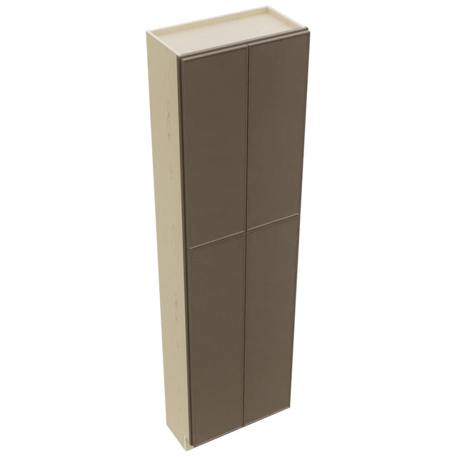 Fabuwood Echo Mocha TP241290 Tall Pantry Cabinet, Top View