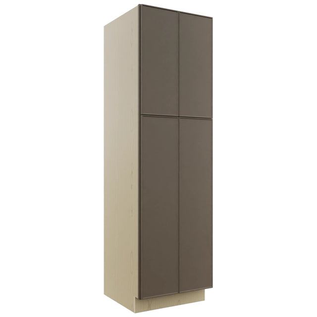 Fabuwood Echo Mocha TP242484 Tall Pantry Cabinet, Front View