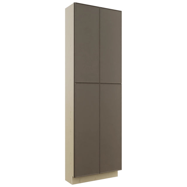 Fabuwood Echo Mocha TP301296 Tall Pantry Cabinet, Front View