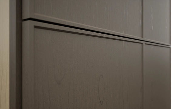 Fabuwood Echo Mocha TP361296 Tall Pantry Cabinet, Detail View