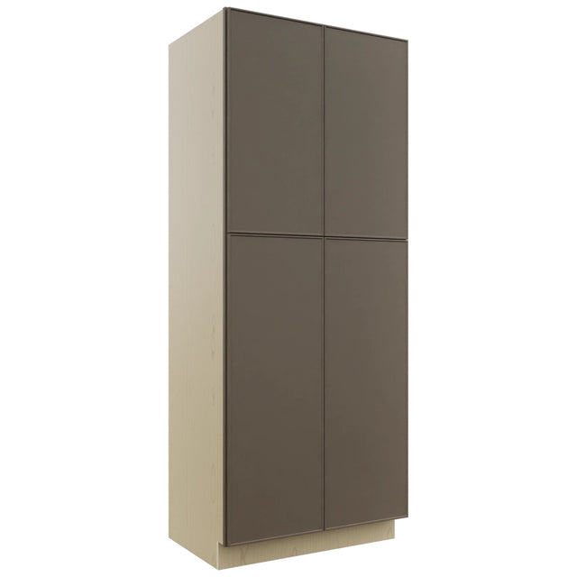 Fabuwood Echo Mocha TP362490 Tall Pantry Cabinet, Front View