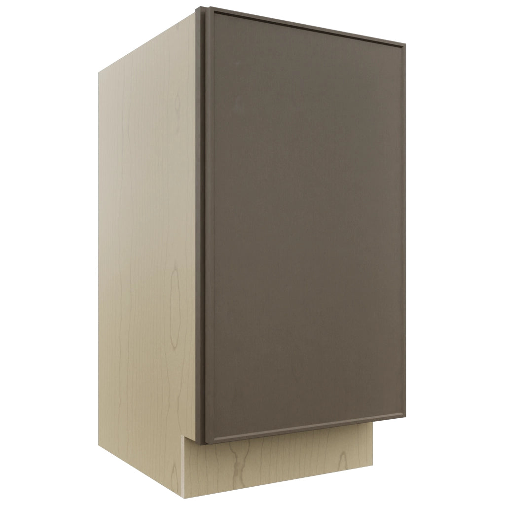 Fabuwood Echo Mocha VB18FD Vanity Base Full Height Cabinet, Front View