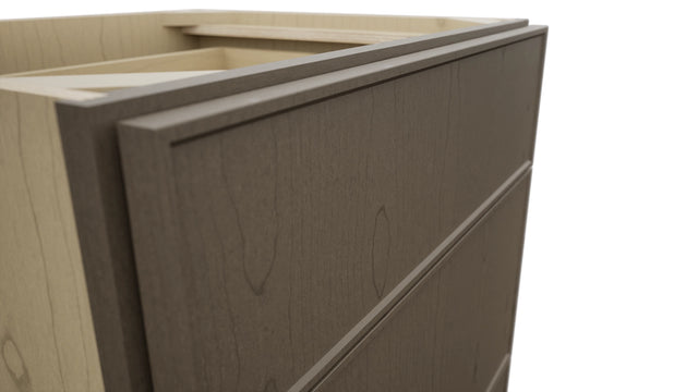 Fabuwood Echo Mocha VDB24-34 Vanity Drawer Cabinet, Detail View