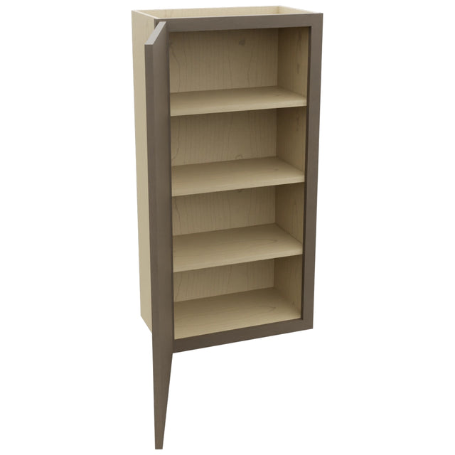 Fabuwood Echo Mocha W2142 Wall Standard Cabinet, Open View