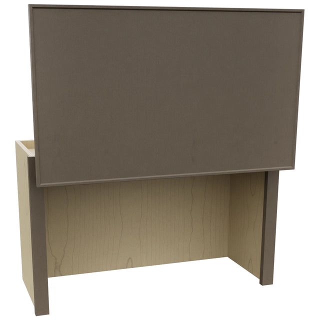 Fabuwood Echo Mocha WAC3018 Wall Appliance Cabinet, Open View