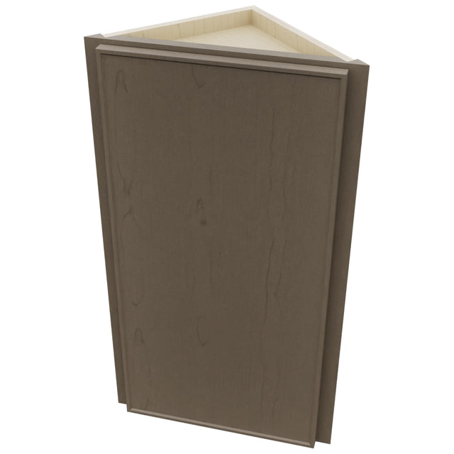 Fabuwood Echo Mocha WAE1230 Wall Angle End Cabinet, Top View