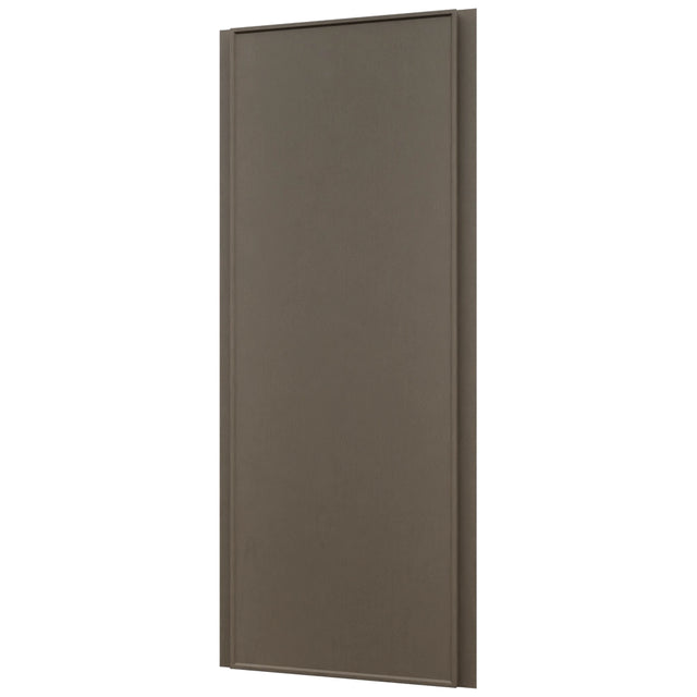 Fabuwood Echo Mocha WAE1242 Wall Angle End Cabinet, Front View