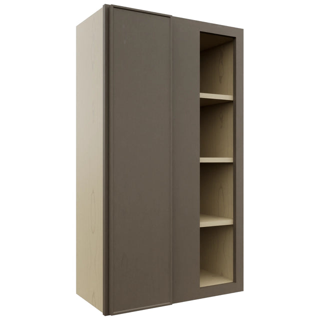 Fabuwood Echo Mocha WBC2442 Wall Corner Blind Cabinet, Front View