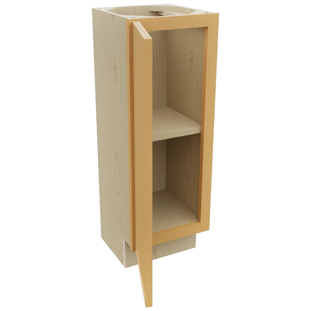 Fabuwood Echo Timber B12FD-12D Base Full Door Cabinet, Open View
