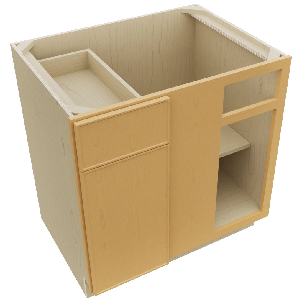 Fabuwood Echo Timber BLB39/42 Base Corner Blind Cabinet, Top View