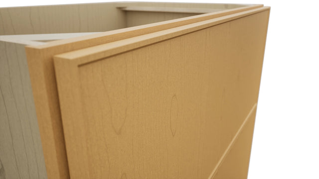 Fabuwood Echo Timber DB36-2 Base 2 Drawers Cabinet, Detail View