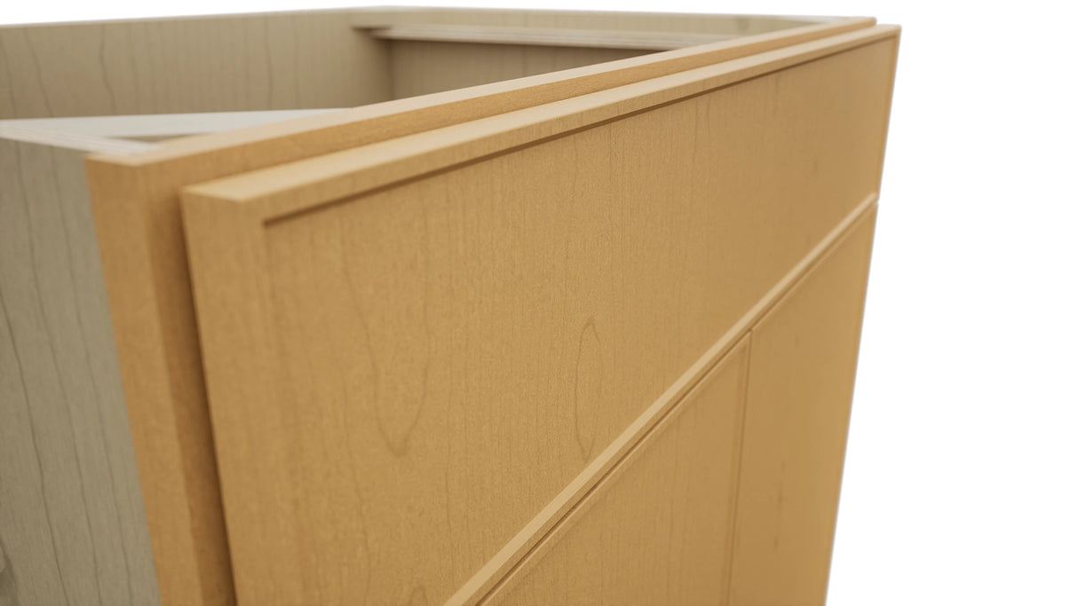 Fabuwood Echo Timber SB33SDF Base Sink Cabinet, Detail View