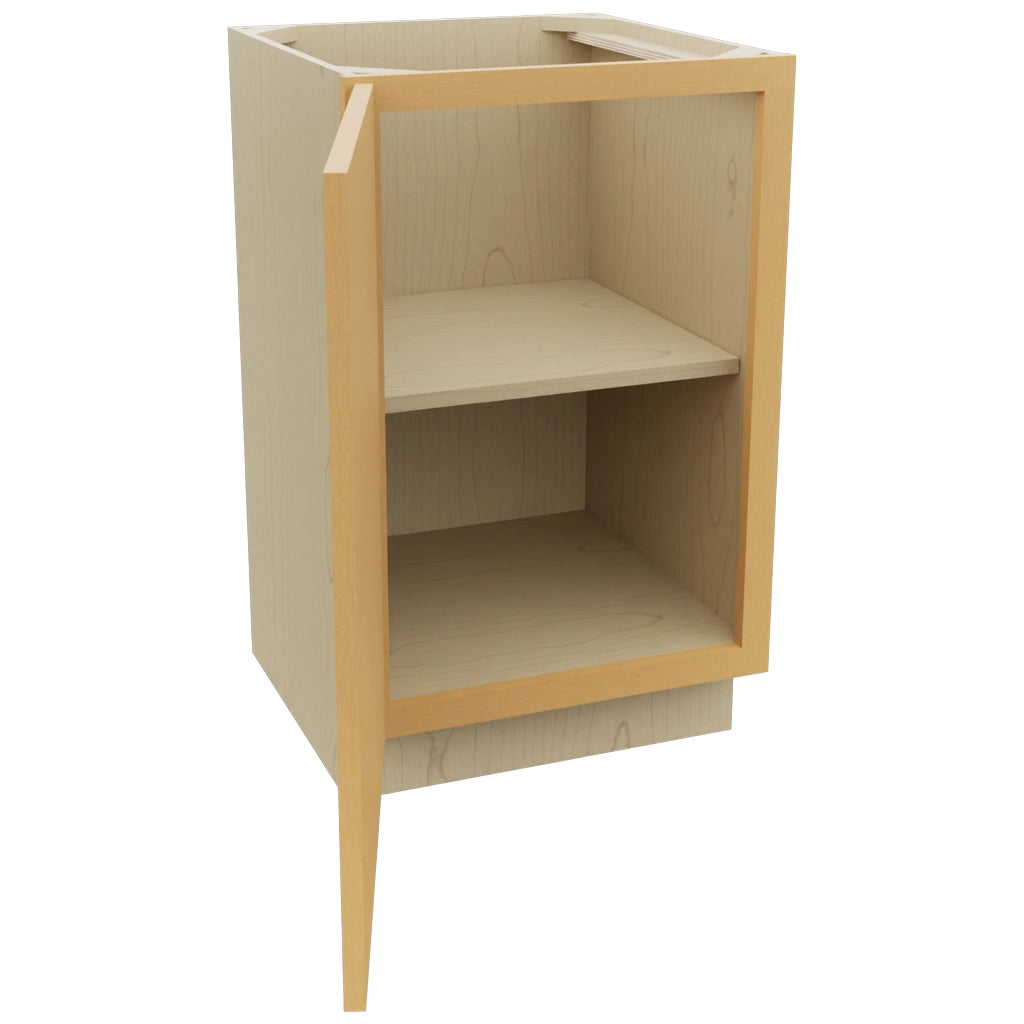 Fabuwood Echo Timber VB21FD Vanity Base Full Height Cabinet, Open View
