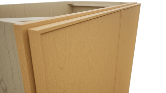 Fabuwood Echo Timber VB36FD Vanity Base Full Height Cabinet, Detail View