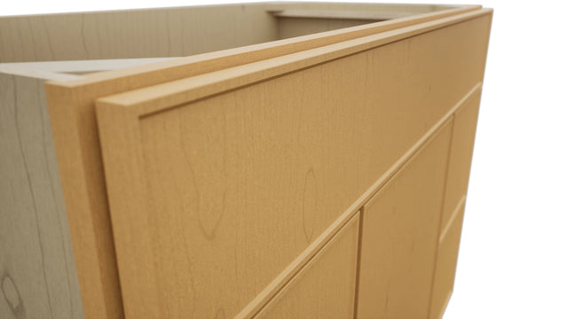 Fabuwood Echo Timber VSD30DL Vanity Combo Cabinet, Detail View