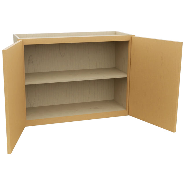 Fabuwood Echo Timber W3324 Wall Standard Cabinet, Open View