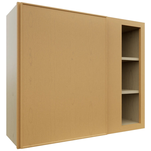 Fabuwood Echo Timber WBC3630 Wall Corner Blind Cabinet, Front View