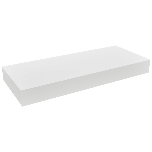 Fabuwood Frost FLS24 Wall Floating Shelf, Front View