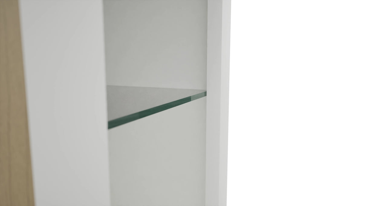 Fabuwood Frost NDW1230 Wall Standard No Door Cabinet, Detail View