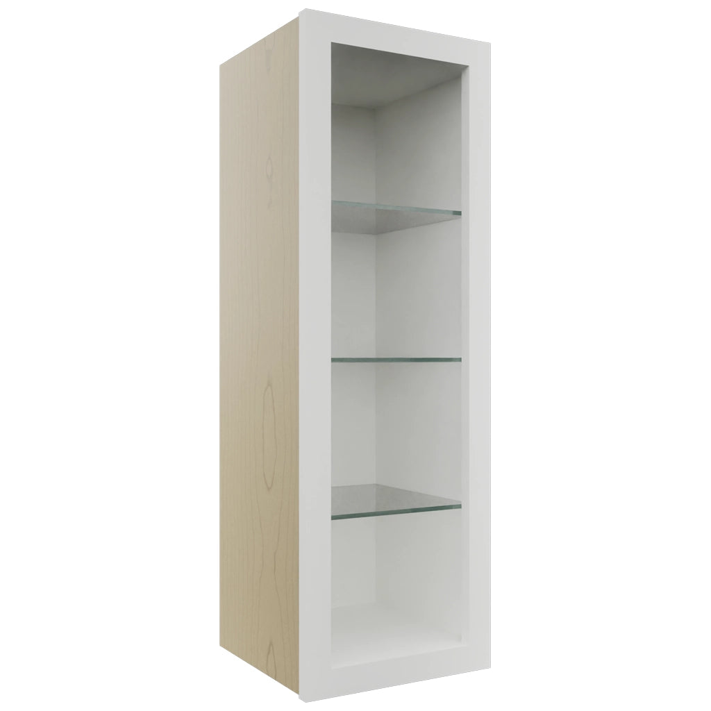 Fabuwood Frost NDW1236 Wall Standard No Door Cabinet, Front View