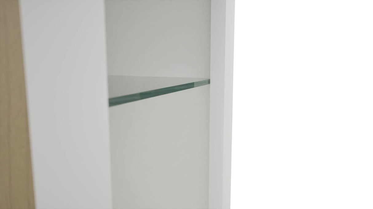 Fabuwood Frost NDW1242 Wall Standard No Door Cabinet, Detail View
