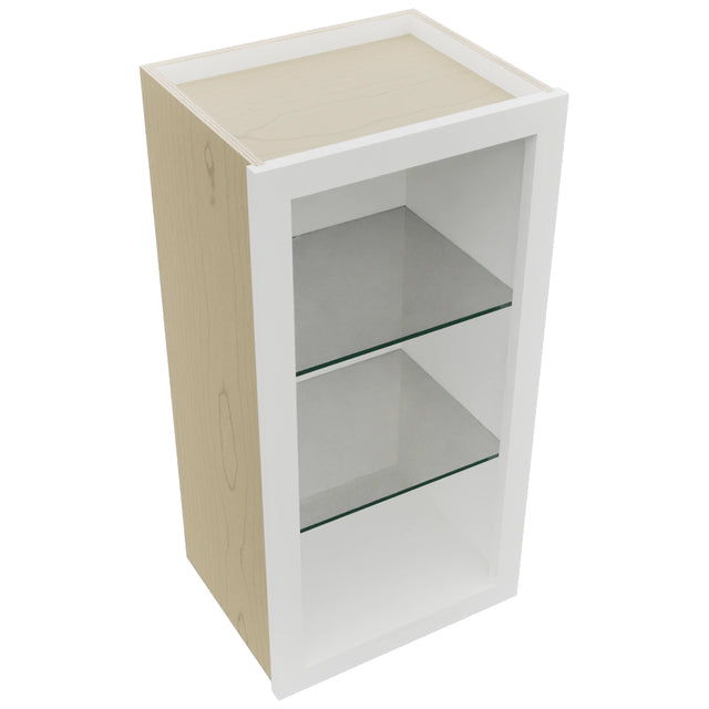 Fabuwood Frost NDW1530 Wall Standard No Door Cabinet, Top View