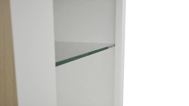 Fabuwood Frost NDW1530 Wall Standard No Door Cabinet, Detail View