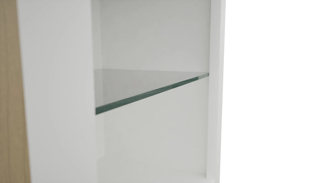Fabuwood Frost NDW1830 Wall Standard No Door Cabinet, Detail View