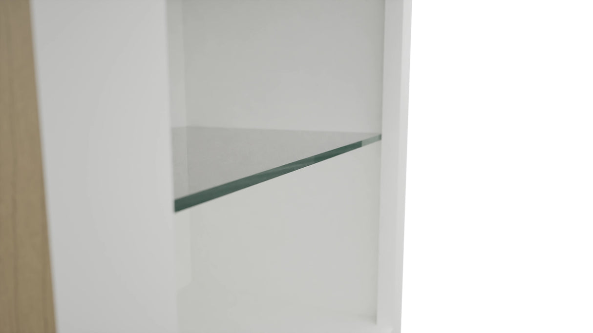 Fabuwood Frost NDW1839 Wall Standard No Door Cabinet, Detail View