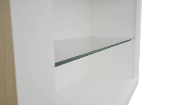 Fabuwood Frost NDW3039 Wall Standard No Door Cabinet, Detail View