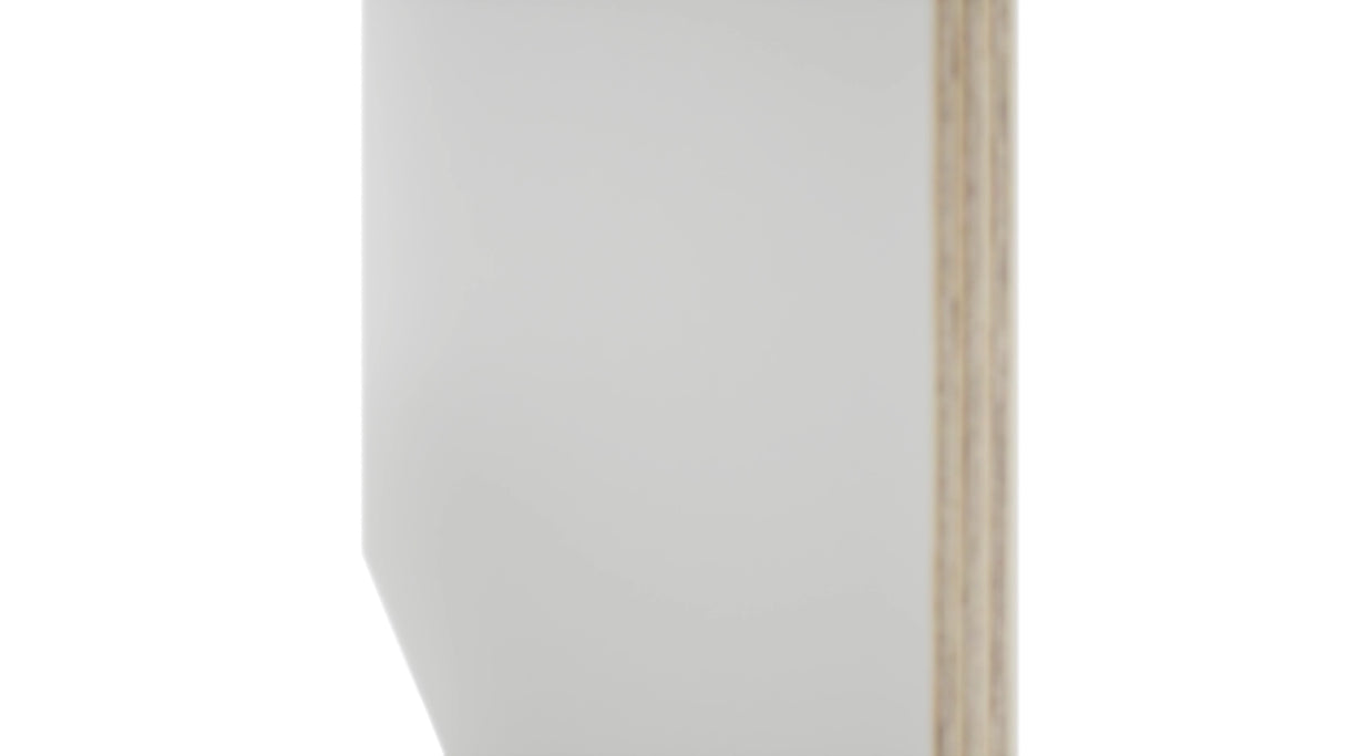 Fabuwood Frost PLY-1/2 Panel, Detail View