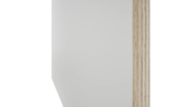 Fabuwood Frost PLY-3/4 Panel, Detail View
