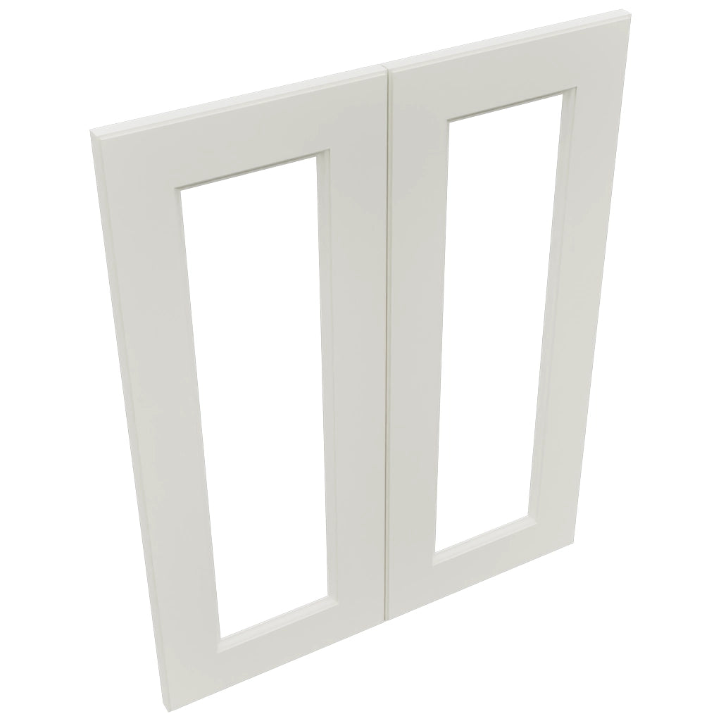 Fabuwood Fusion Dove DS DFG2430 Wall Prepped Door, Top View