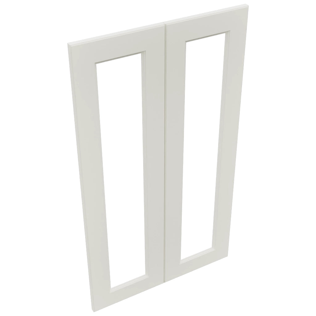 Fabuwood Fusion Dove DS DFG2442 Wall Prepped Door, Top View