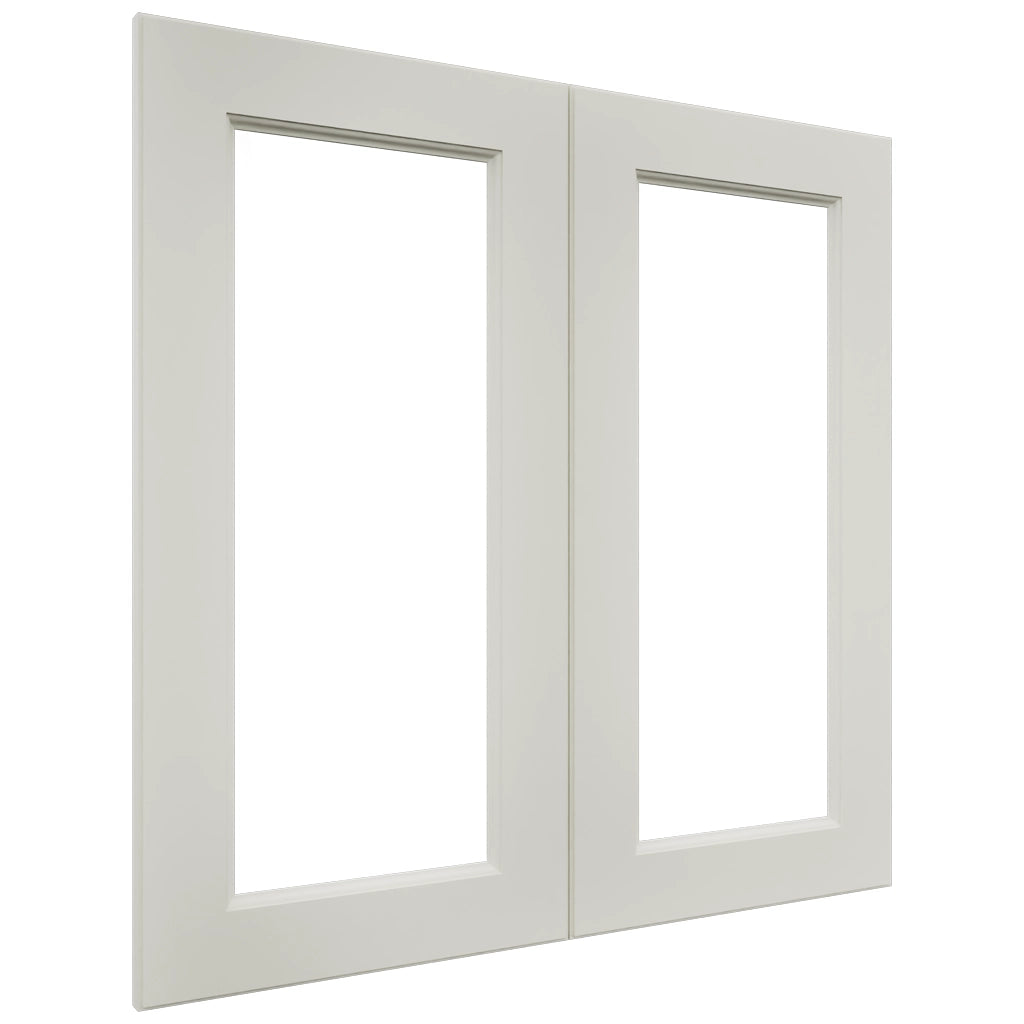 Fabuwood Fusion Dove DS DFG3030 Wall Prepped Door, Front View