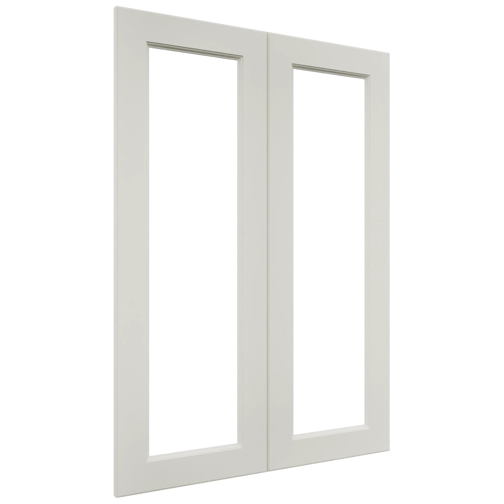 Fabuwood Fusion Dove DS DFG3042 Wall Prepped Door, Front View