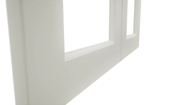 Fabuwood Fusion Dove DS DFG3042 Wall Prepped Door, Detail View