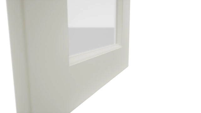 Fabuwood Fusion Dove DS GDW1536 Wall Glass Door, Detail View