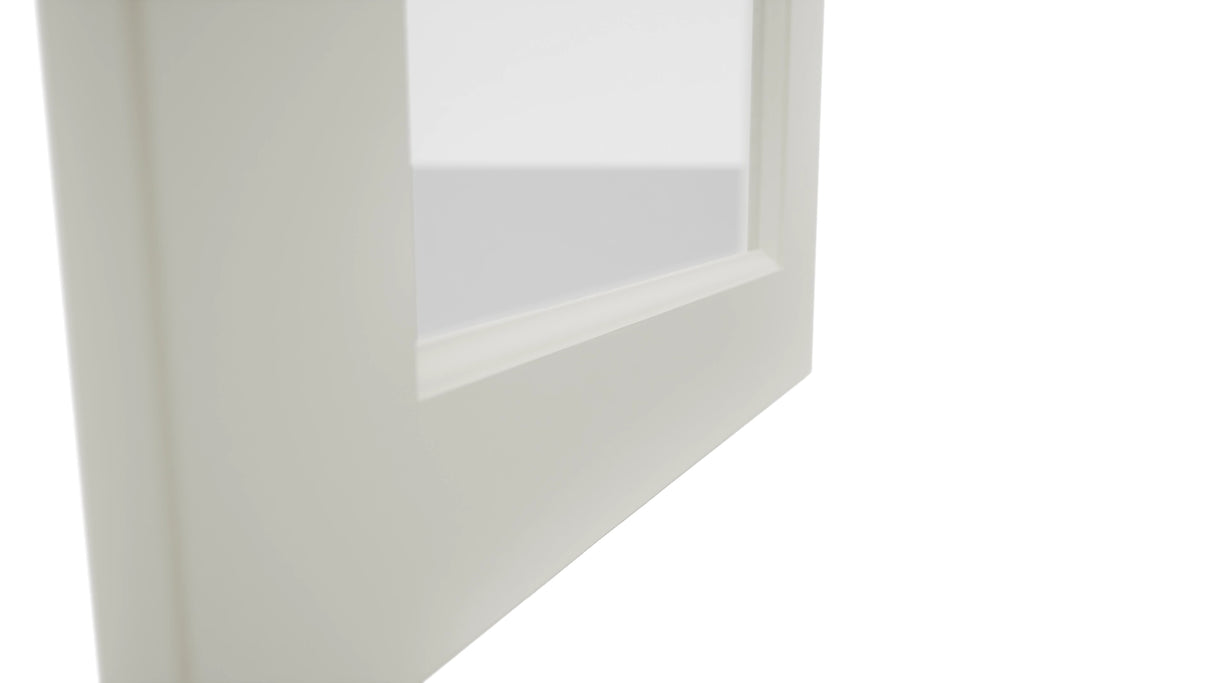 Fabuwood Fusion Dove DS GDW1830 Wall Glass Door, Detail View