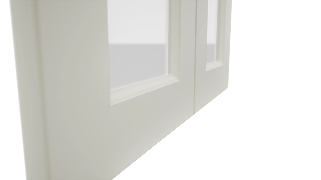 Fabuwood Fusion Dove DS GDW2442 Wall Glass Door, Detail View