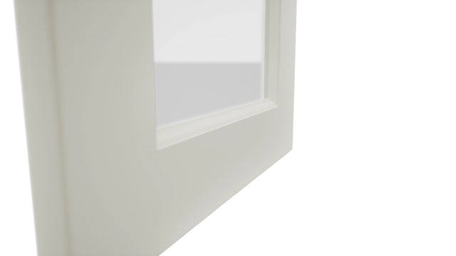 Fabuwood Fusion Dove DS GDWDC2430 Wall Glass Door, Detail View