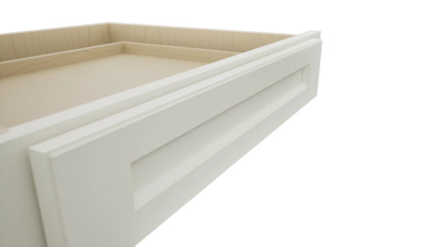 Fabuwood Fusion Dove KD30 Vanity Desk, Detail View