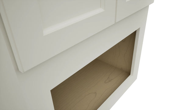 Fabuwood Fusion Dove MC303621 Wall Microwave Cabinet, Detail View