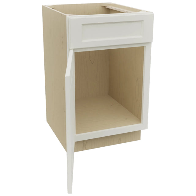 Fabuwood Fusion Dove SB21 Base Sink Cabinet, Open View