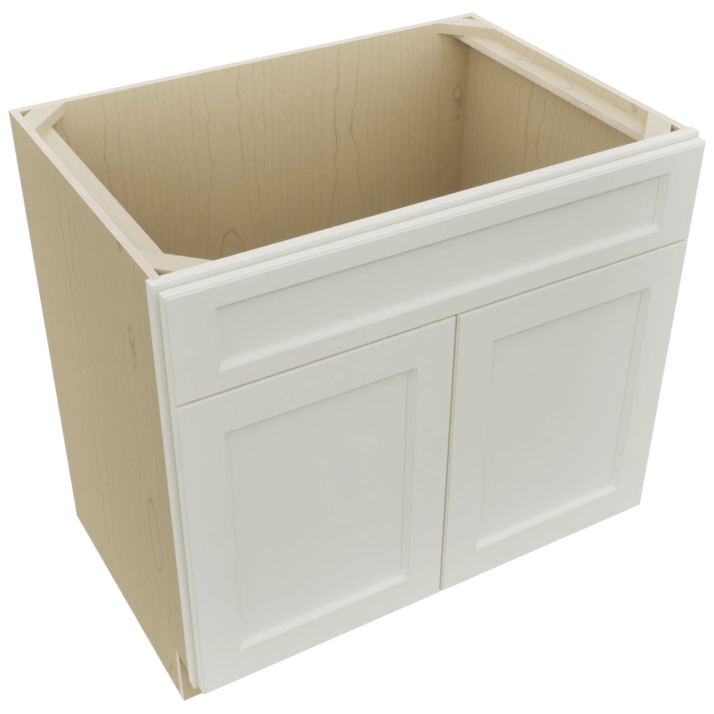 Fabuwood Fusion Dove SB36SDF Base Sink Cabinet, Top View